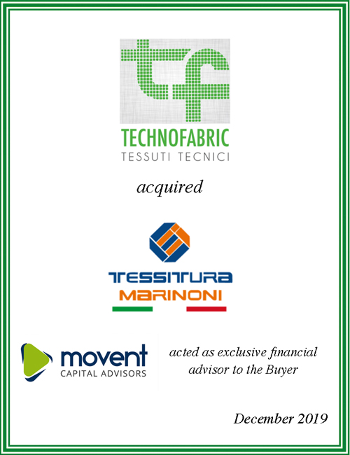 Technofabric S.p.A. - Tessitura Marinoni S.r.l.